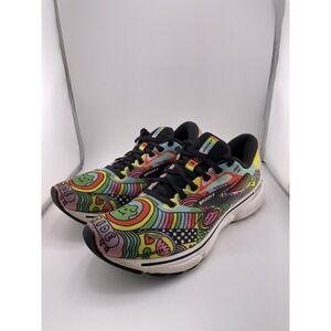 Brooks Ghost 15 Shoes Womens Size 10 Multicolor Run Proud Pride Running 120380